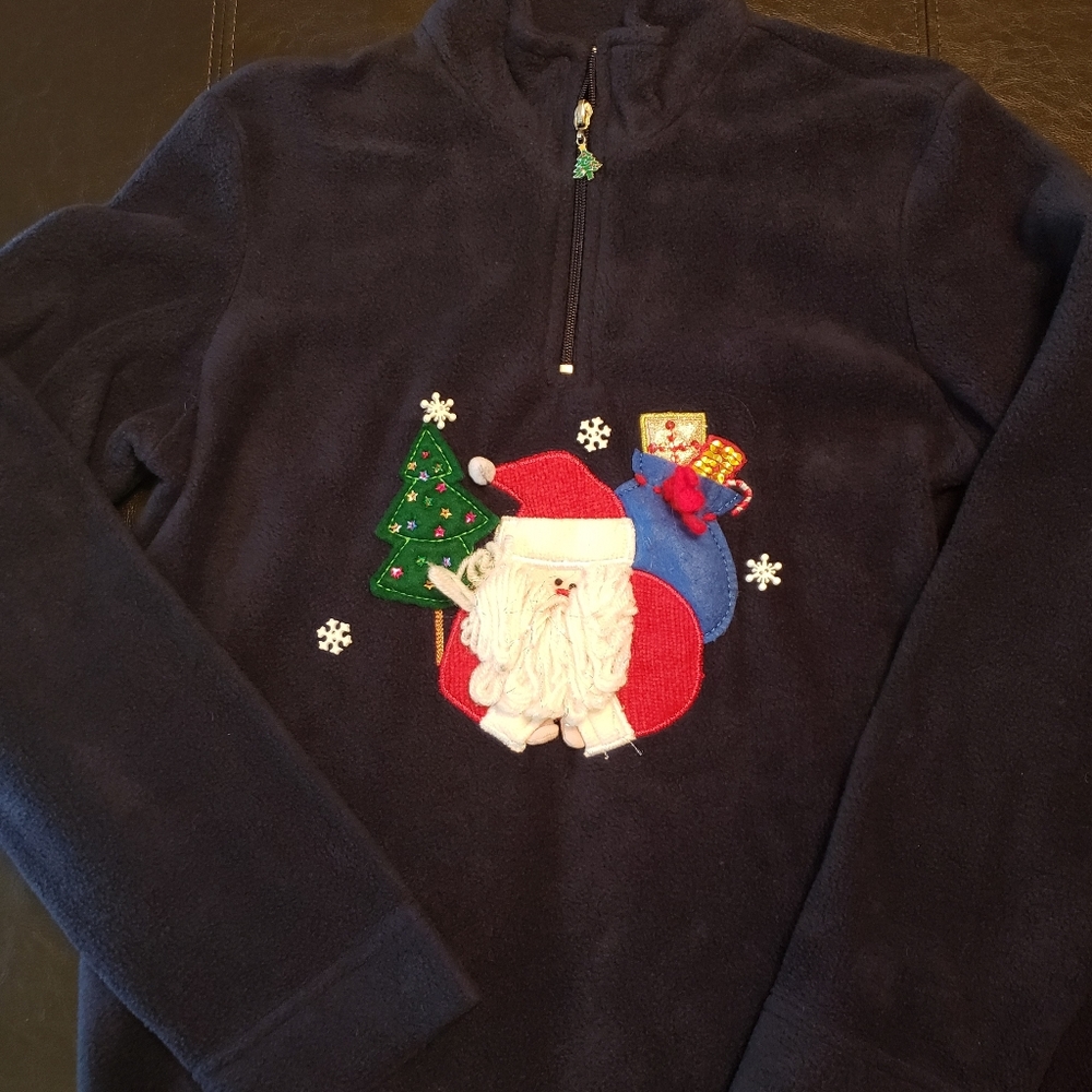 🎅 Santa Claus Half-Zip Pullover 🎅